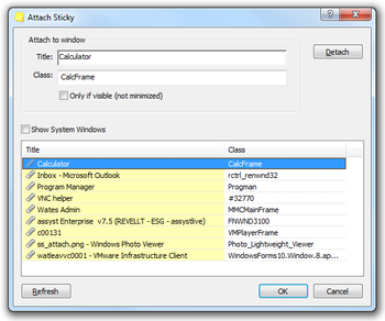 Stickies screenshot