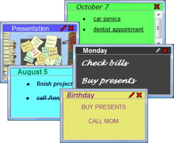 Sticky Notes Free screenshot