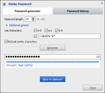 Sticky Password screenshot 10