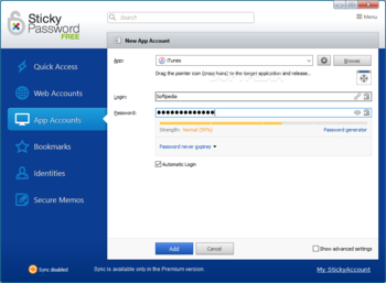 Sticky Password screenshot 4