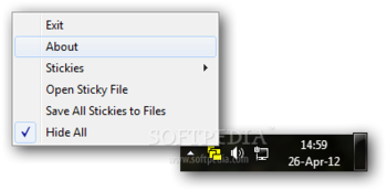 StickyNotes screenshot 2