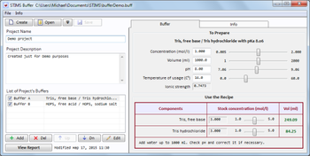STIMS Buffer screenshot 2