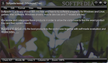 StNotepad screenshot