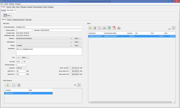 Stock Accounting for Store and Warehouse screenshot