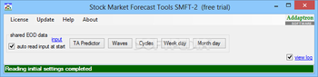 Stock Market Forecast Tools screenshot