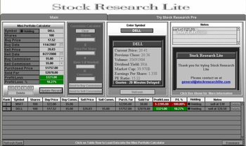 Stock Research Lite screenshot 3