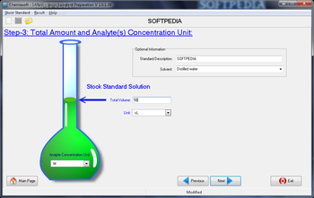 Stock Standard Preparation Calculator screenshot 4