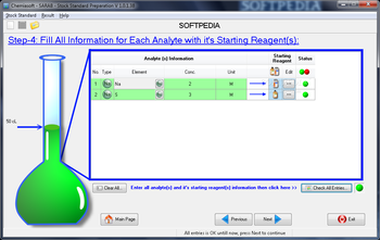 Stock Standard Preparation Calculator screenshot 5