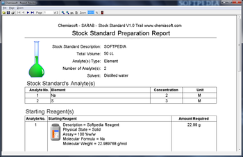 Stock Standard Preparation Calculator screenshot 9