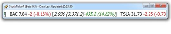 Stock Ticker 7 screenshot