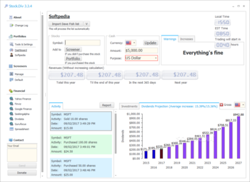 Stock.Div screenshot 2
