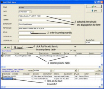 Stockroom Organizer Pro screenshot 2