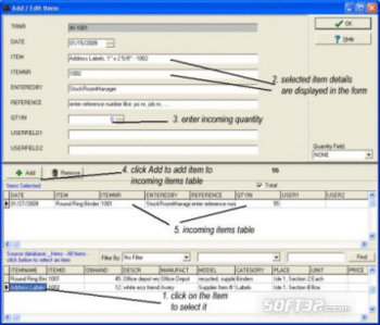 Stockroom Organizer Pro screenshot 3