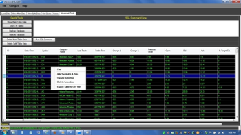 Stocks DataQuest screenshot