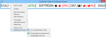 StockTicker7 screenshot