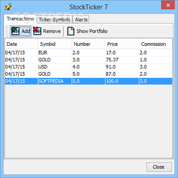 StockTicker7 screenshot 4