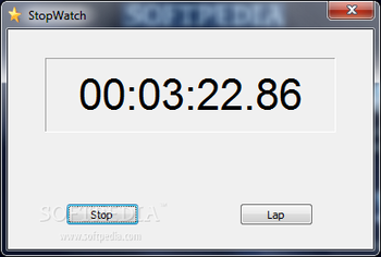 StopWatch screenshot