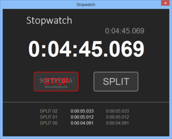 Stopwatch screenshot