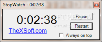 StopWatch screenshot