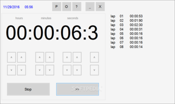 Stopwatch312 screenshot 2