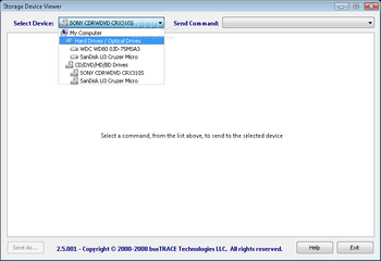 Storage Device Viewer screenshot