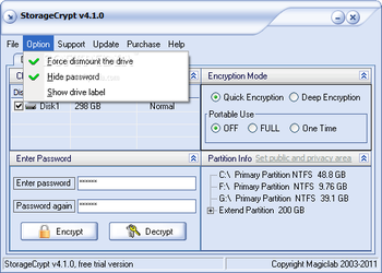 StorageCrypt screenshot 2