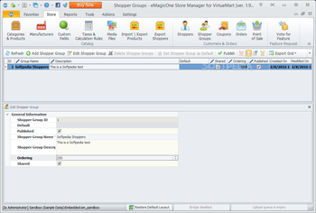 Store Manager for VirtueMart screenshot 7
