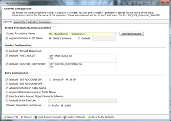 Stored Procedure Generator screenshot 3