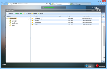 Storm IM + BBS Web Server screenshot 12