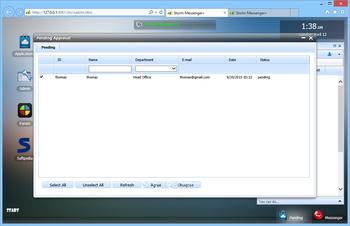 Storm IM + BBS Web Server screenshot 15