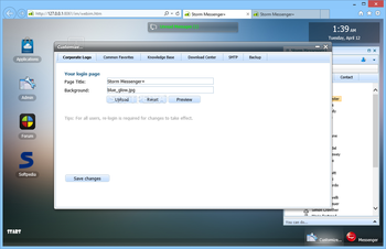 Storm IM + BBS Web Server screenshot 16