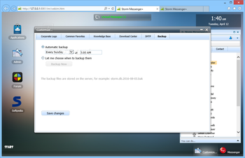 Storm IM + BBS Web Server screenshot 21