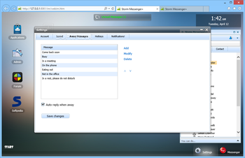 Storm IM + BBS Web Server screenshot 25