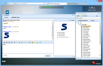 Storm IM + BBS Web Server screenshot 3