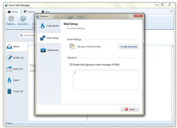 Storm Mail Manager screenshot 2