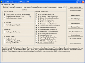 StormWindow XP screenshot 3