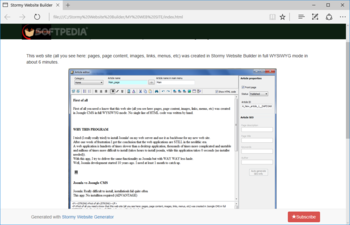 Stormy WebSite Builder screenshot 10
