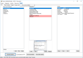 Stormy WebSite Builder screenshot 5