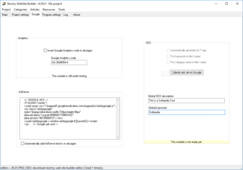 Stormy WebSite Builder screenshot 7