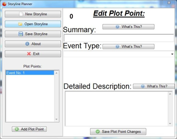 Storyline Planner screenshot