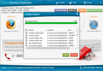 Stotraa Browser Optimizer screenshot 2