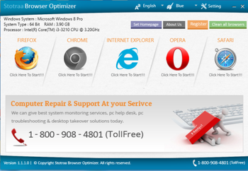 Stotraa Browser Optimizer screenshot 4