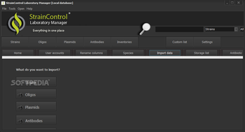 StrainControl Laboratory Manager screenshot 10