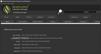 StrainControl Laboratory Manager screenshot 7