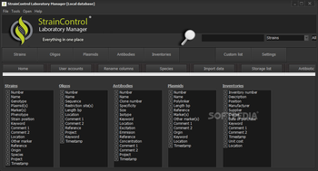 StrainControl Laboratory Manager screenshot 8