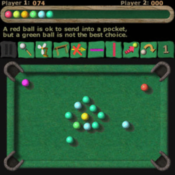 Strategic Billiard screenshot