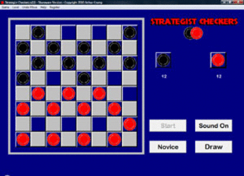 Strategist Checkers screenshot