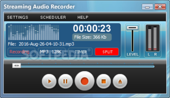 Streaming Audio Recorder screenshot