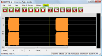 Streaming Audio Studio screenshot