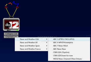 Streaming Tv Widget screenshot 2